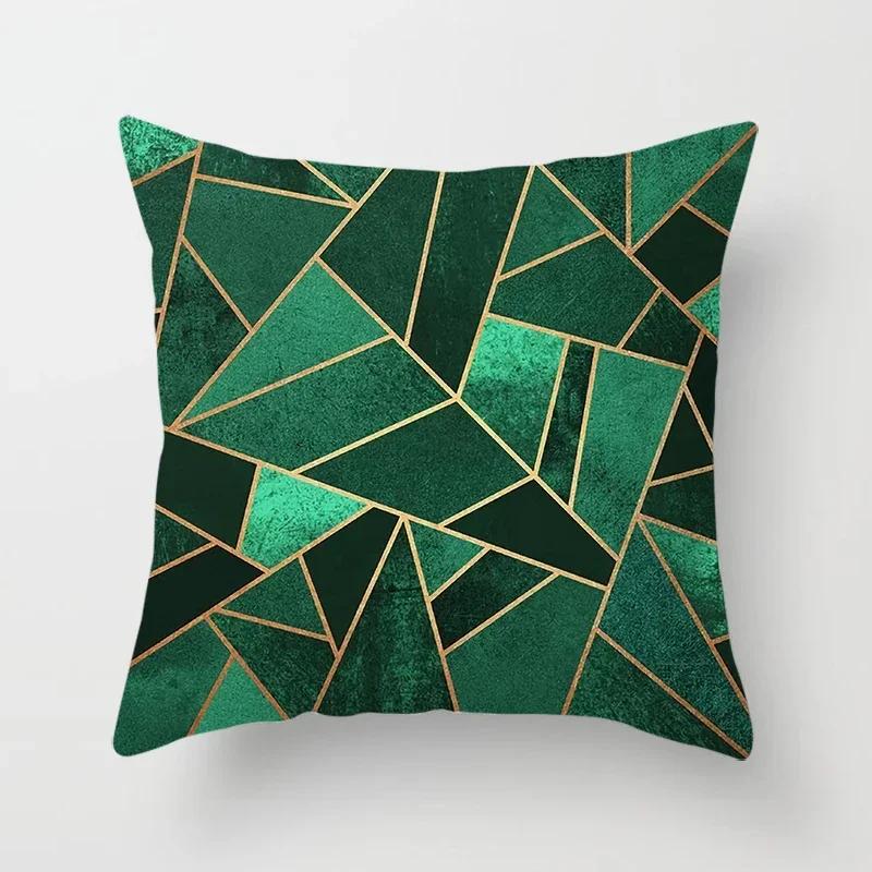 

Подушка с геометрическим узором Домашний декор Подушка для дивана Наволочка Кровать Роскошь 45x45cm белый