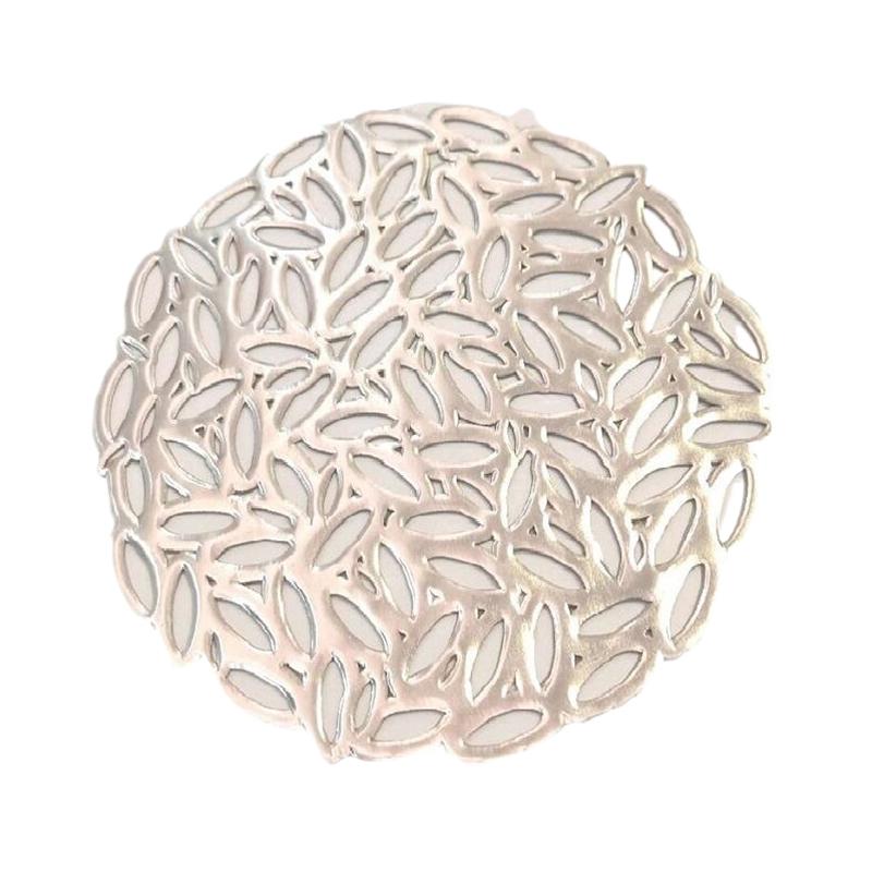 

6 шт. подставки для обеденного стола, полые подставки под чашки, коврики для мисок, золотой коврик для обеденного стола, нескользящий изоляционный коврик для стола