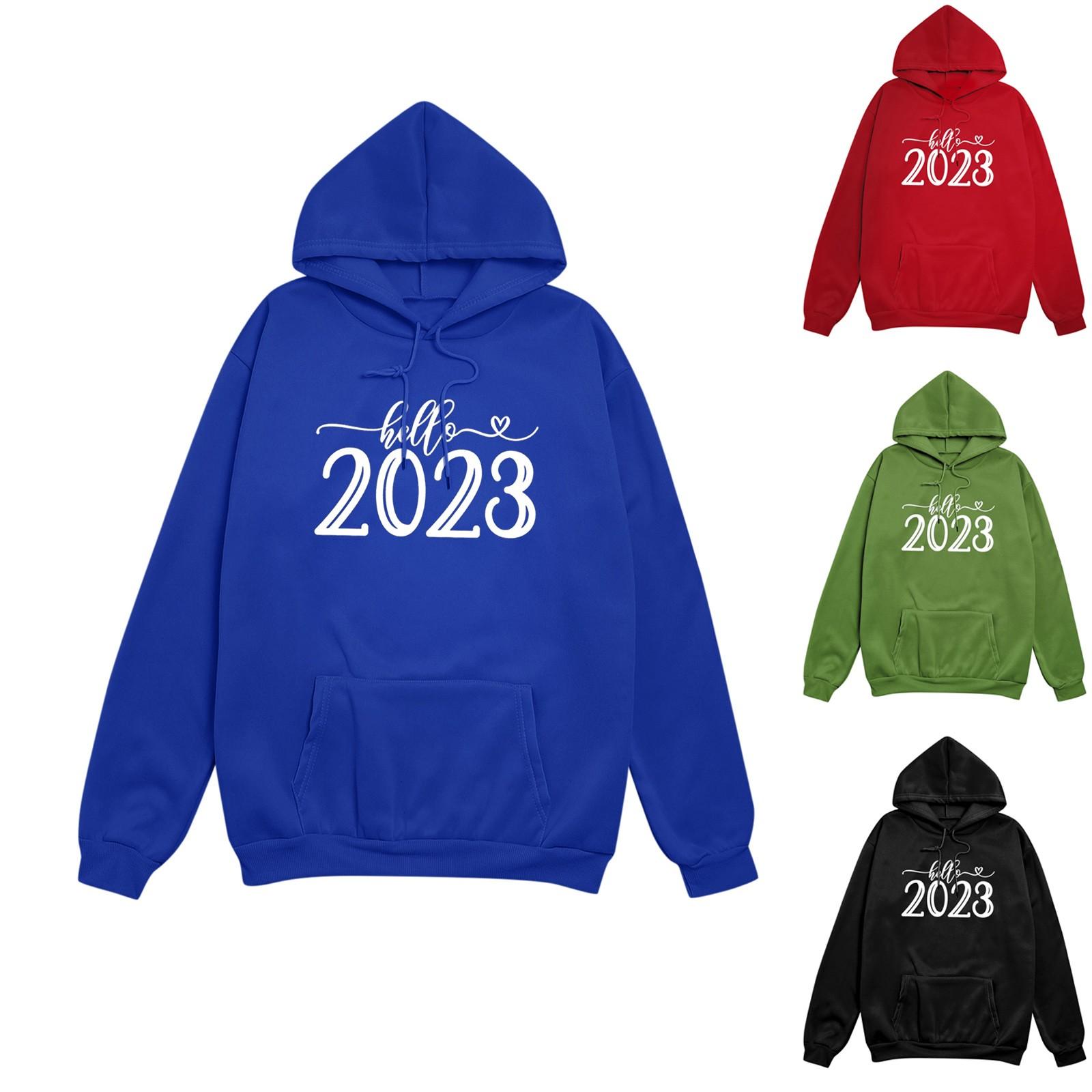 

Женский повседневный модный однотонный плюшевый свитер с капюшоном и длинными рукавами с принтом 2023 года