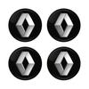 For Renault Clio Laguna 2 Megane 2 3 Duster Logan Captur 4pcs 56/60mm Car Wheel Center Hub Cap Badge Emblem Decal SS1