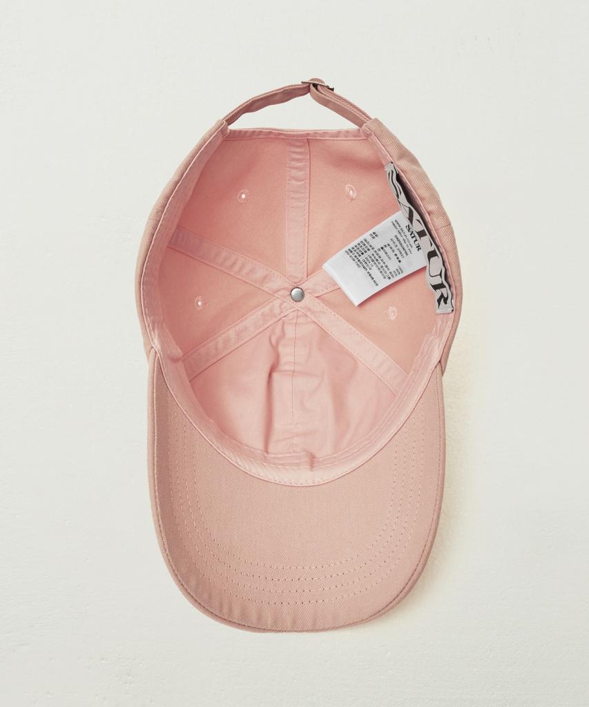 Seteo Classic Small Logo Ball Cap Pink