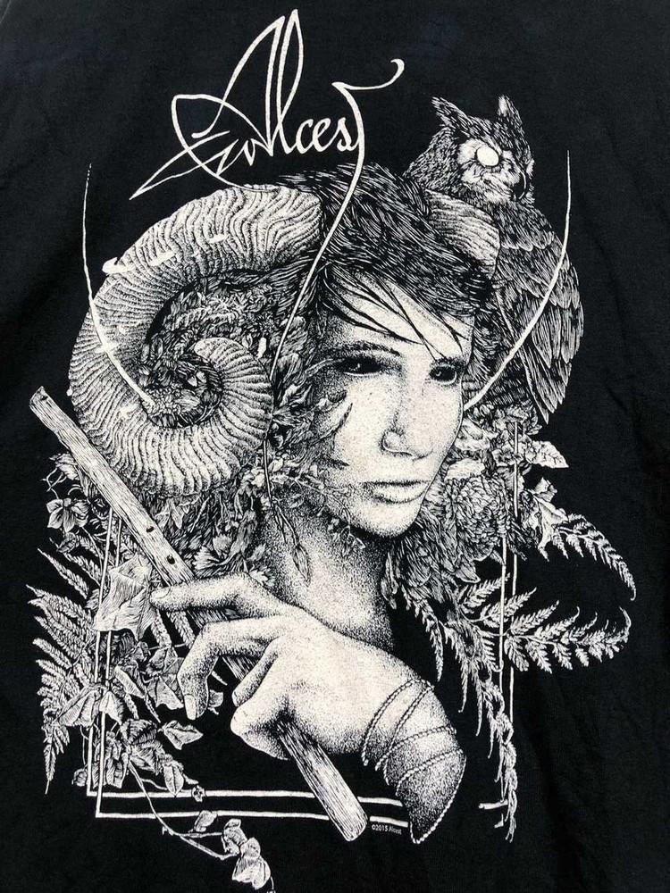 

Alcest 2015 Band Unisex Cotton Gift Tshirt All Sizes S062 Unisex T-Shirt XL