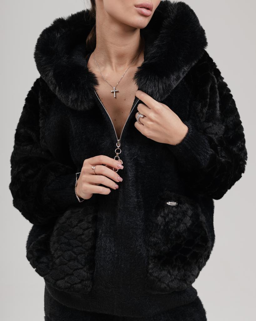 Winter Cashmere Suit LIA 190313 Black (jacket, Pants)