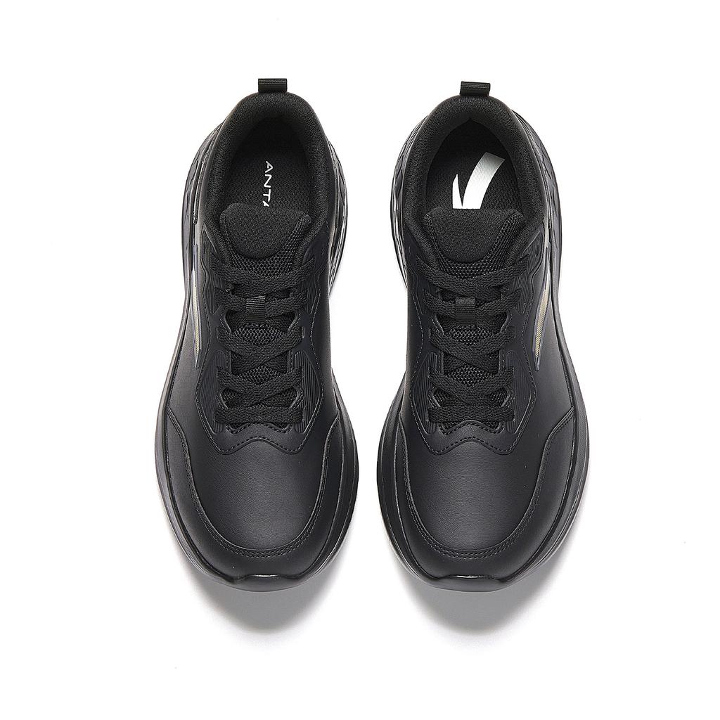 Anta Sports Running Shoes 2025 Summer Men Sneakers Black Gold 912525508-8