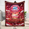 Bayern Munich Fan Gear Customize Your Name Blanket Throw Customizable Blanket Durable Comfort Perfect for Bedding Bed Picnics Livingroom