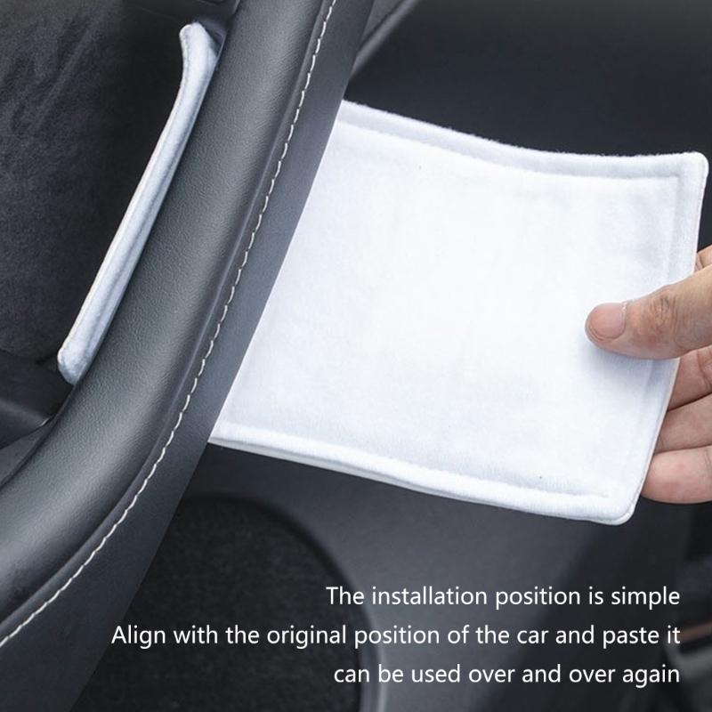 Car Interior Door Handle Cover For  PU Leather Protective Case