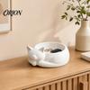 Hanging Loop Jewelry Organizer 3D Printed Cat Storage Holder, Succulents Flowerpot, Nordic Style Decoration Desktop for Rings Earrings Bracelets