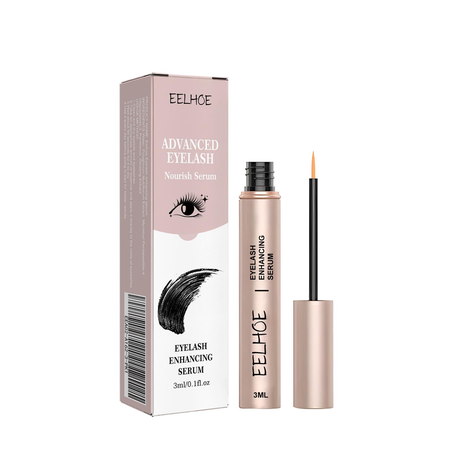 

EELHOE Natural Seamless Curling Long Black Thick Eyelash Care Lotion
