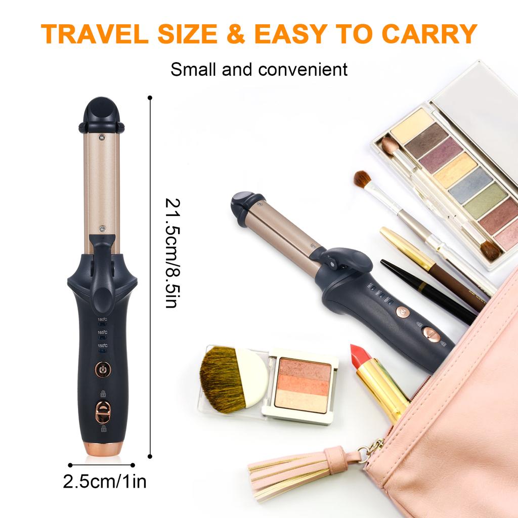 Wireless Curling Iron Rechargeable Models Clipboard Home Non Injurious Hair Straight Curling Dual Use Portable Curling