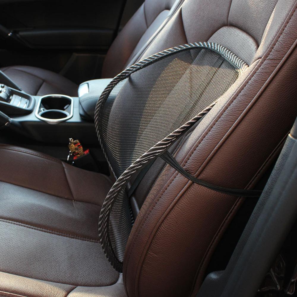 Car Back Pad Support Waist Cushion Car Seat Back Cushion Mesh Back Support Lumbar Lower Supports