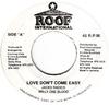 7inch Record JACK RADICS WILLI ONE BLOOD  Love Dont Come Easy NONE Roof Internatio Jamaica Reggae Ska  Dub Used