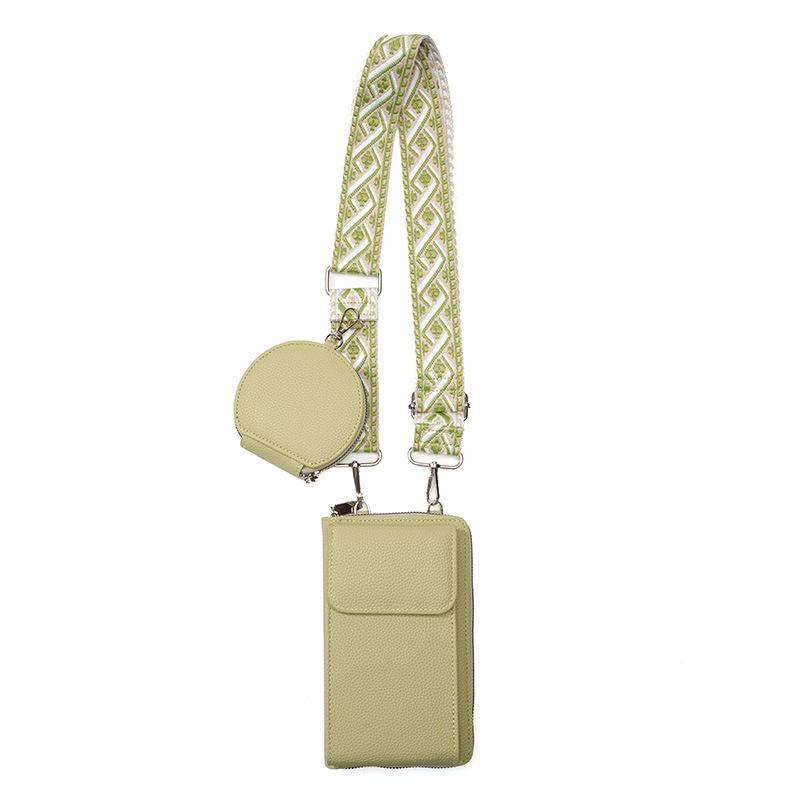 Women Fashion Shoulder Bags and Mini Purse Casual Phone Bag Zipper Wallets for Ladies Card Holder