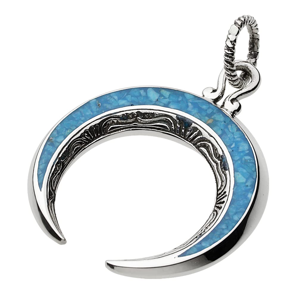 

Подвеска Crush Stone Horseshoe Бирюзовый fp0562 [Figmart] [Серебряный аксессуар]