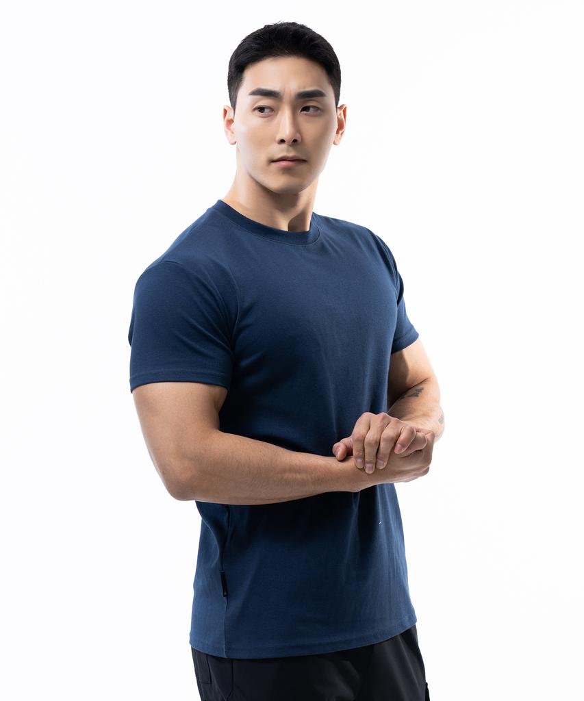 Pijikeolgameoncheu [2Pack] Cotton Mesh Muscle Fit Short Sleeve [5 Colors]