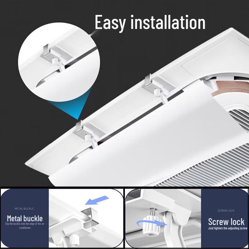 YIXI Central Air Conditioner Deflector