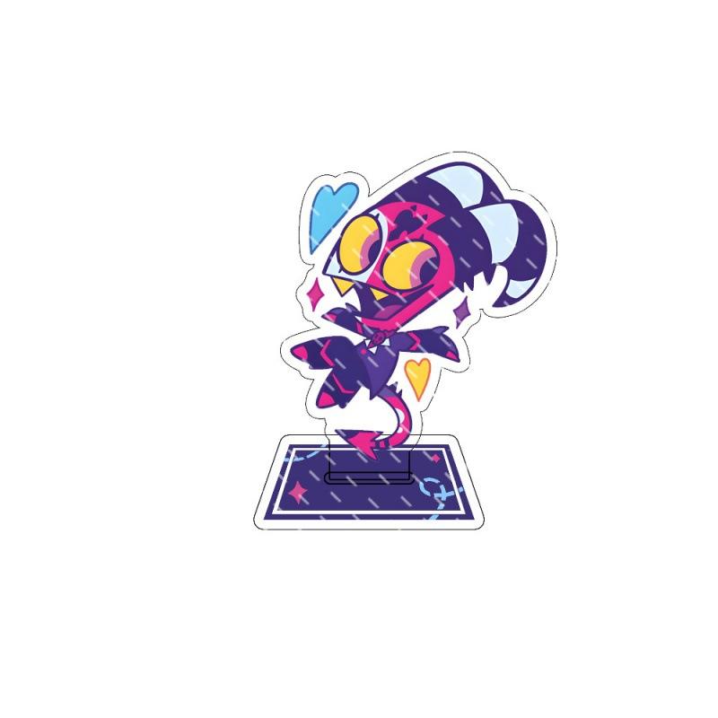 Anime Hazbin Hotel Alastor Morningstar Cosplay Stand Acrylic Cartoon Figure Standing Birthday Present Bag Decoration Collection To