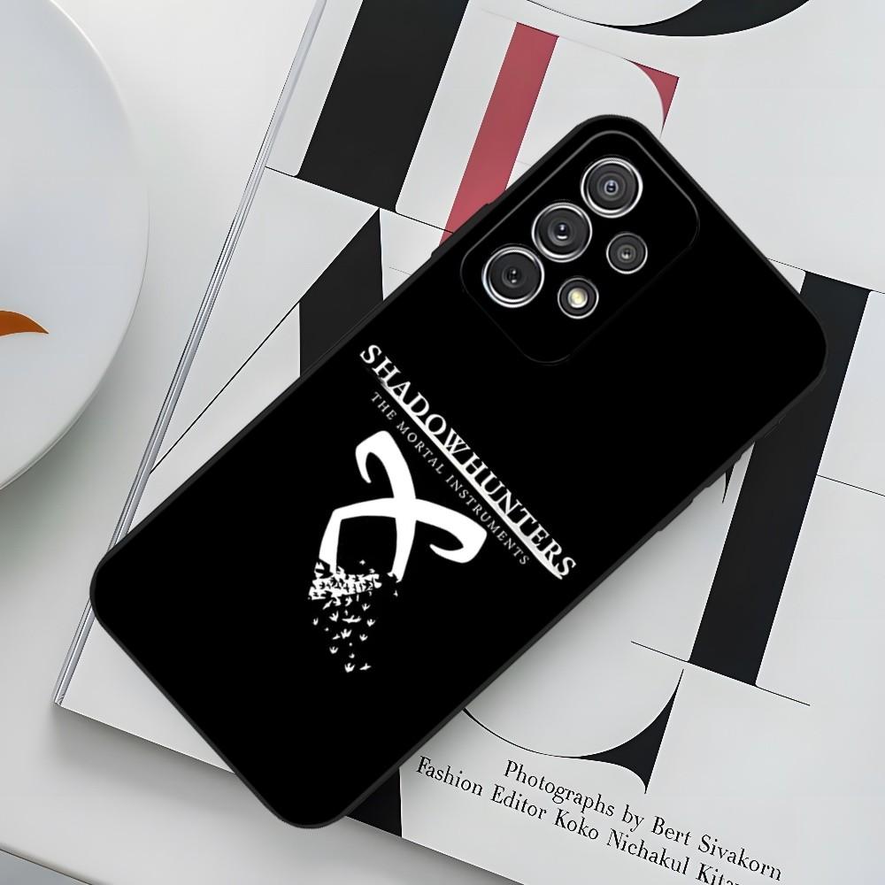 Shadowhunters Phone Case for Sumsung Galaxy S24 S23 S22 S21 S20 A24 A34 N20 M54 A54 A53 Fe Plus Ultra Black Soft Cover