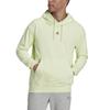 Adidas Essentials FeelVivid Hoodie, Men's Cotton Pullover Acid-Green Sweatshirt HE4359