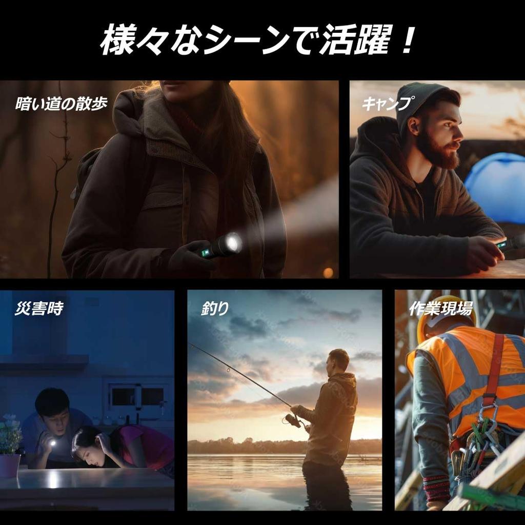 Energizer LED Handheld Flashlight, USB Rechargeable, with Digital Indicator (1000 Lumens, 30-Hour Run Time), Black, BGHHL8