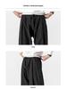 Japonské retro ležérní kalhoty lucerna - Letní volný střih, rovné nohavice, sportovní kalhoty se širokými nohavicemi