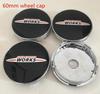 4pcs 56mm 60mm forMINI Car emblem Wheel hub Center Cap Badge covers sticker Decal Styling accessories svkjb33