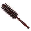 Antistatic Curling Hair Care Comb Round Wooden Handle Curly Brush Styling Hairdressing DIY Tool