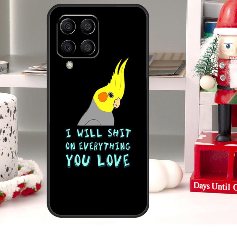 Parrot Bird For Samsung Galaxy M13 M33 M53 M52 M32 M12 M14 M34 M54 M21 M31 M51 M20 M15 M55 M30s Case
