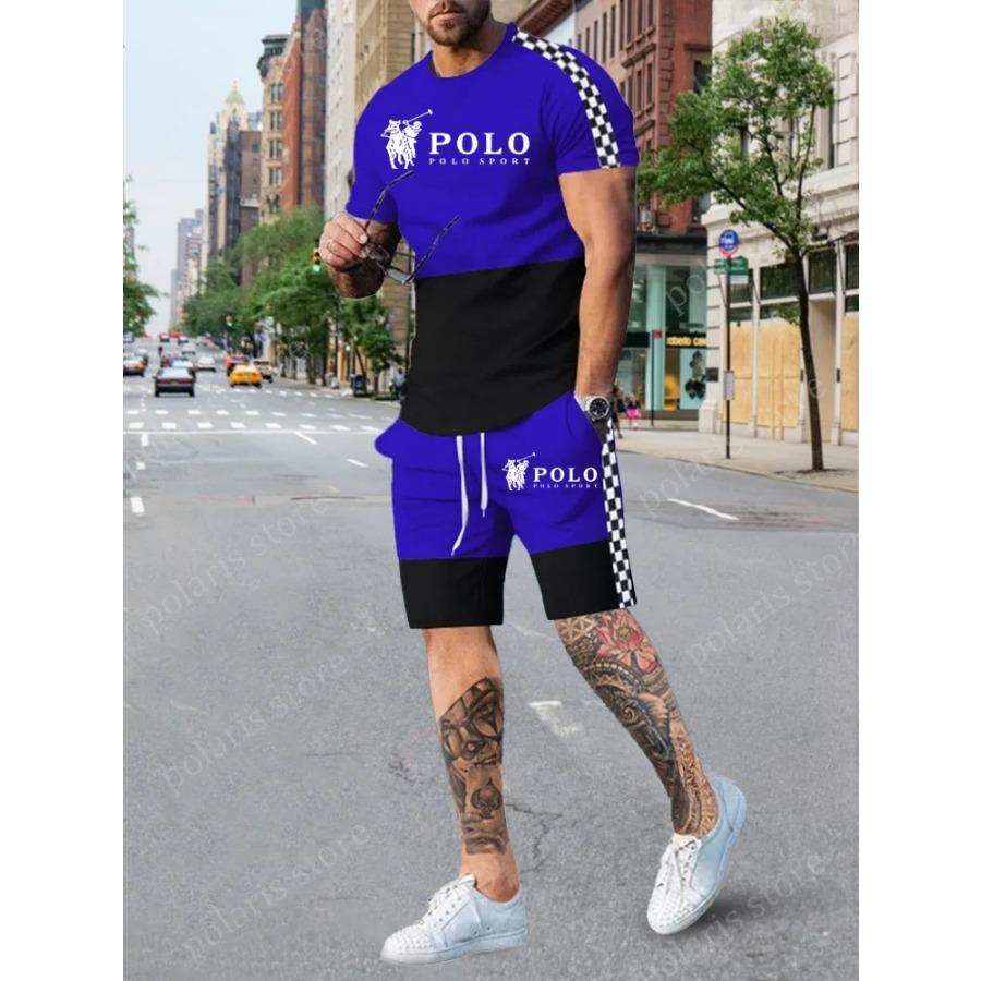 

Men s Suit Summer Luxury Big-name Letter 3D Digital Printing Men s Suit Fashion Casual Wear Unisex Breathable Comfortable Men 4XL