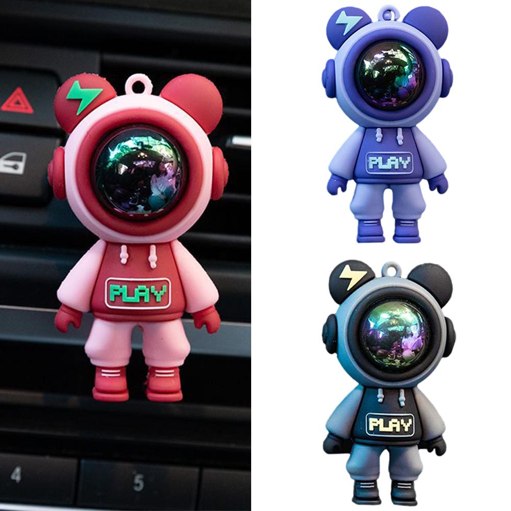 Astroauta Cartone Animato Interno Auto Presa d'Aria Clip Profumo Presa d'Aria Condizionatore Accessori Aromaterapia