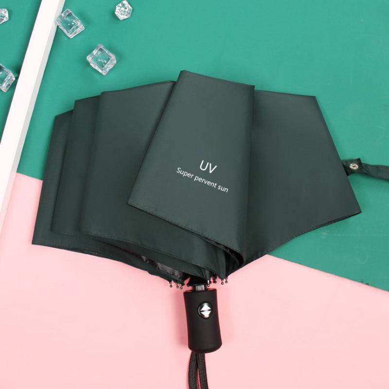 Automatic Folding Dual-Use Sun Umbrella for Adults: UV Protection, Portable for Home & Outdoors