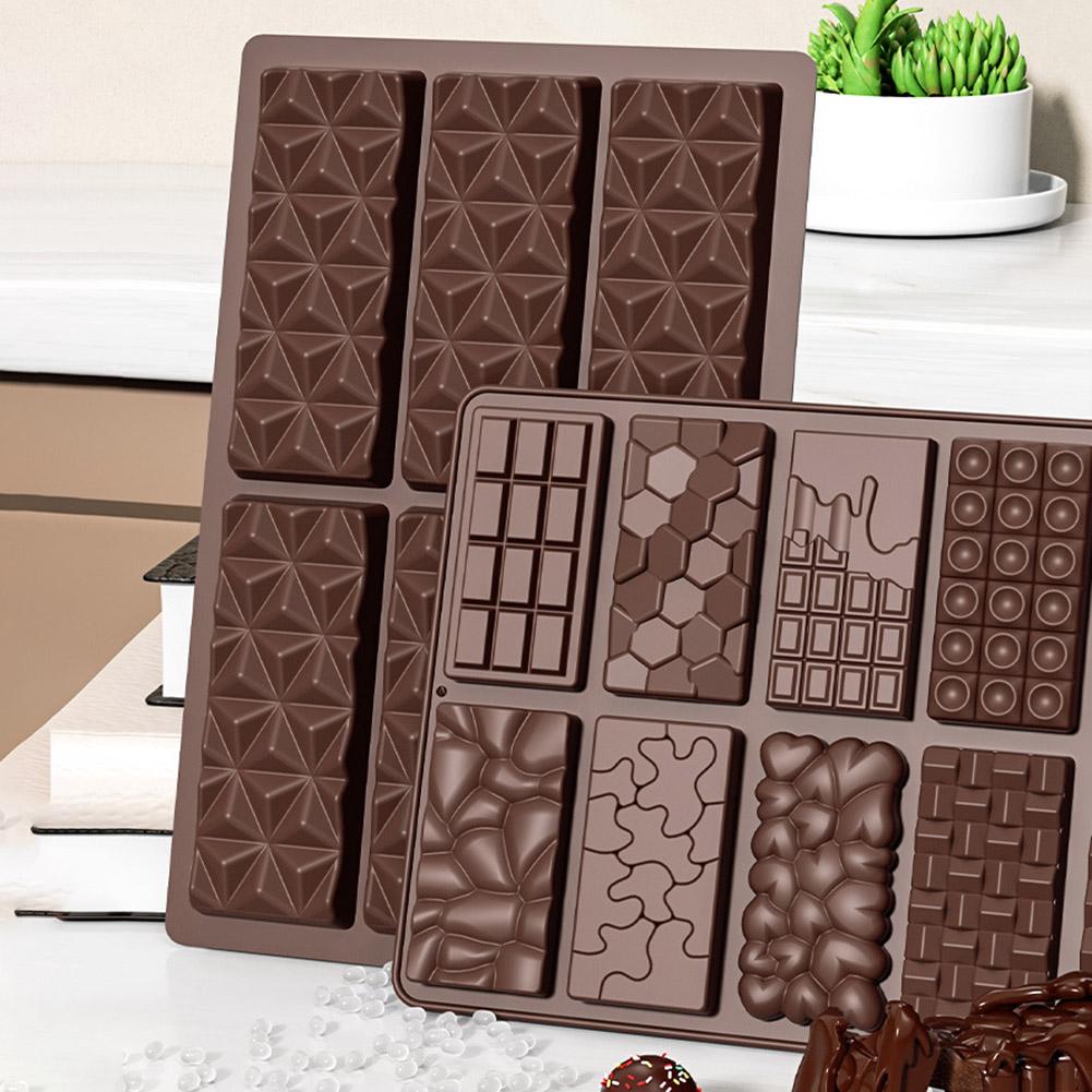 12 Hole Silicone Chocolate Candy Mold DIY Mini Cookie Candy Molds Non-Stick Chocolate Biscuit Mould Household Baking Tools