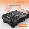 Whole Body Vibration Plate Exercise Machine, Bluetooth Speaker, 5 Auto Modes, LED Display, Resistance Bands for Home Fitness Training