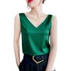Dames Zomer Satijnen Zijden Camisole: Mouwloze Top, Basislaag van IJszijde, Veelzijdig Ondergoed of Bovenkleding