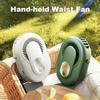 High-speed Waist-hanging Fan USB Portable Outdoor Construction Clip Waist Waist-hanging Charging Fan