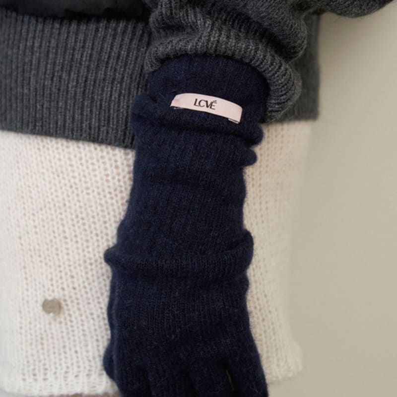 LCVE WOOL KNIT GLOVES [3COLORS]