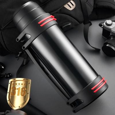 Stainless Steel Thermos Bottle Vacuum Large Capacity Flasks Water Bottle Insulated Water Outdoor Travel Bottle Cup Keeping Warm