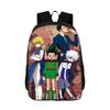 Child Backpacks Cartoon Anime Hunter X Hunter Shoulder Bag Pencil Case Pupil Large Capacity School Bags For Boys Girls Best Gift