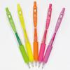 Zebra Sarasa Clip Gel Ballpoint 5 Pen, 0.5, Neon, Colors, JJ15-5C-NO