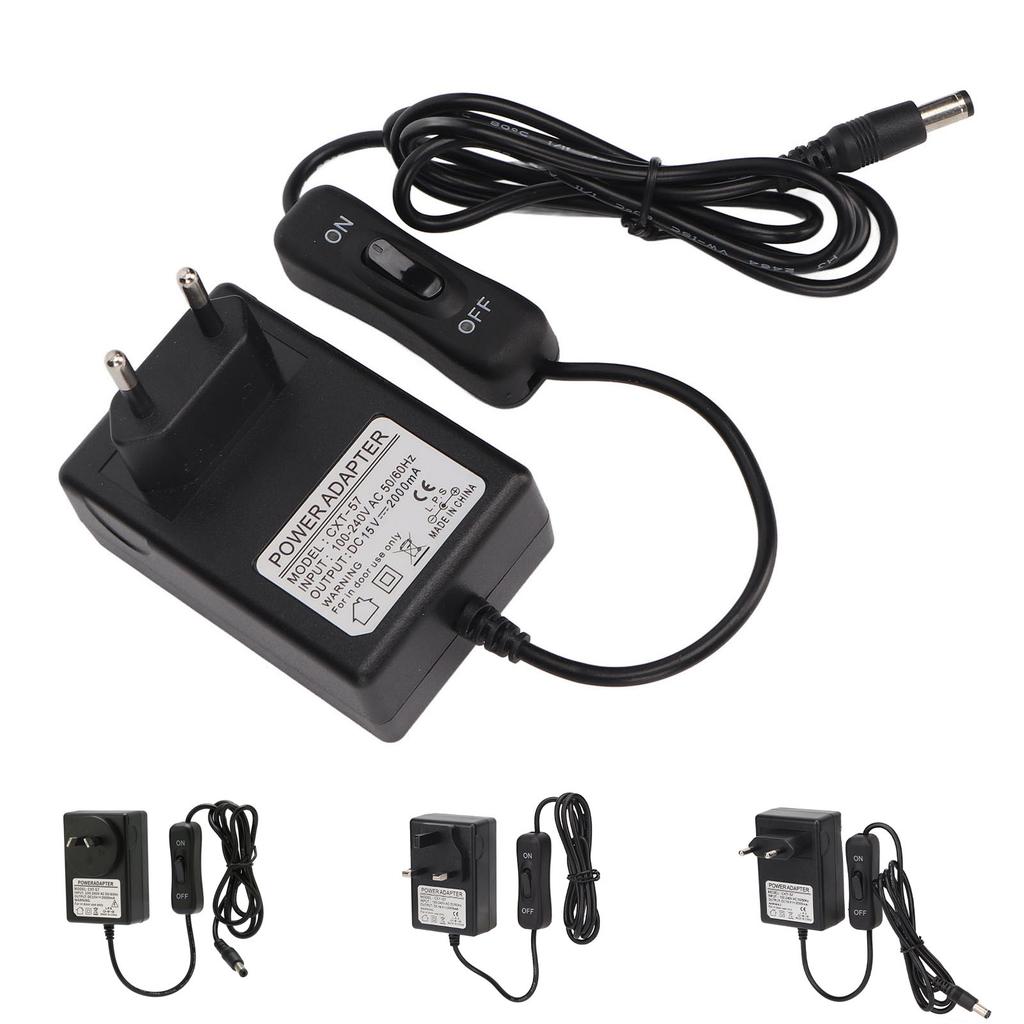 Foam Cutter Power Adapter 15V 2000mA Strong Plasitc Metal Wire Control Hot Wire Cutter Adaptor