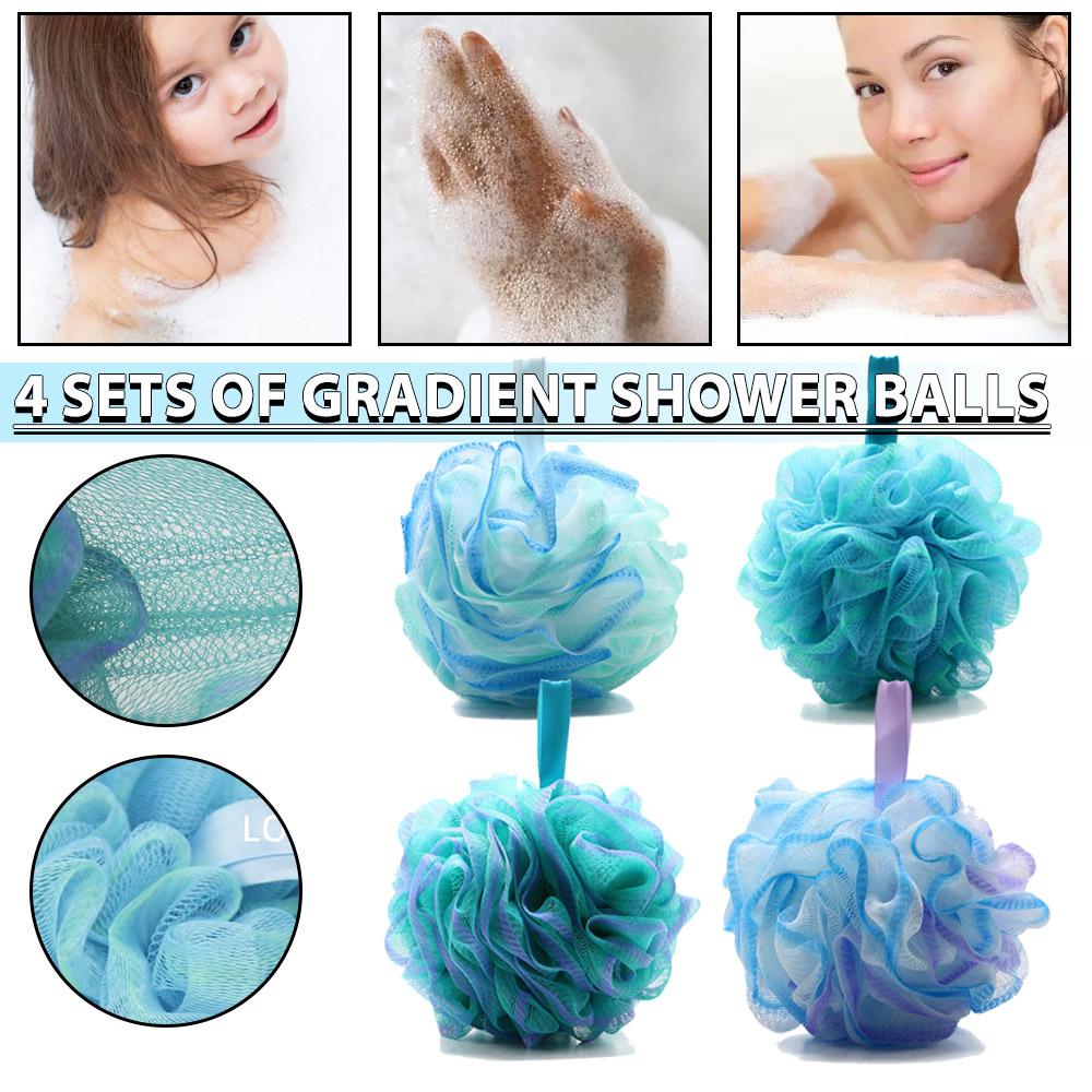 

Tingml Сверхбольшая сетчатая отшелушивающая губка для тела скруббер для ванны Пуховка для душа Аксессуары для душа