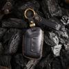 The Retro Key Cover Is Suitable For Baojun Rm5Rs-5Rc6Rs3 Wuling Hongguang Mini Ev Leather Protection Bag.