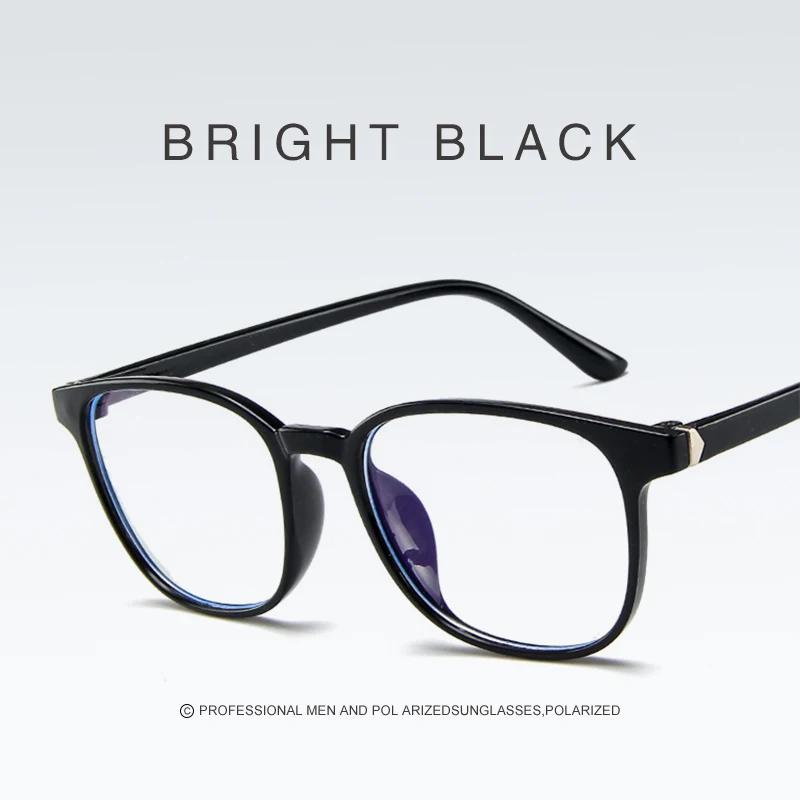 Anti-Blue Light Retro Reading Vintage Glasses Frame Fashion Computer Eyeglasses Frame For Women Colorful Mirrored