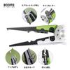 Booms Fishing X01 Fishing Fishing Needle Line Hook Aluminum with Butt Rope and Pliers Green Pliers, Pliers, Remover, Cutter, Remover, Multi-Function,