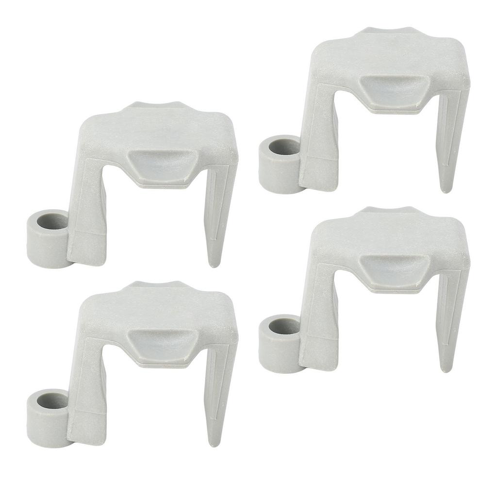 4pcs Boat Bumper Clips Nylon Pontoon Boat Bumper Hangers Clts for 1 to 1.25 Inch Rails