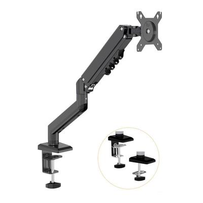 32-inch Black Pneumatic Lift Monitor Stand for E-sports - DA105-B, Supports Up To 9kg