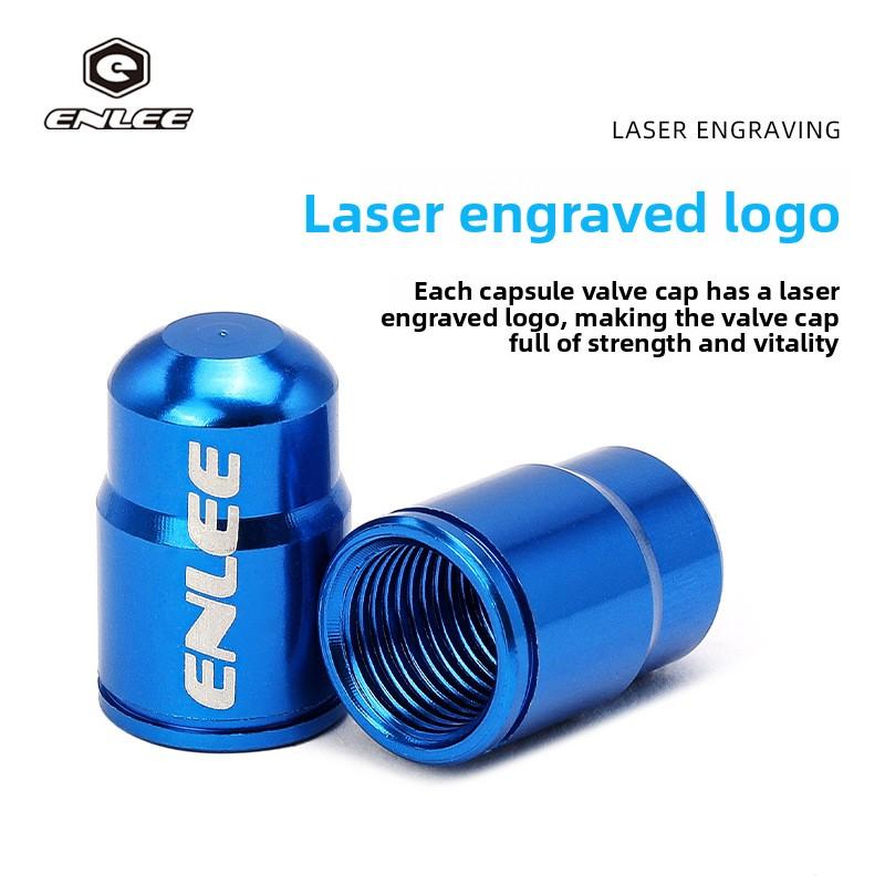 Fahrrad Französisches Luftdüsenkappe, Rennrad Mountainbike Schönes Mund Luftdüsenkappe, Reifenventilkappe Aluminiumlegierung Staubschutz