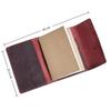 Compact Notebook Organizer Loose Leaf Book Protective Cover Vintage Notebook Cover  For Hobby