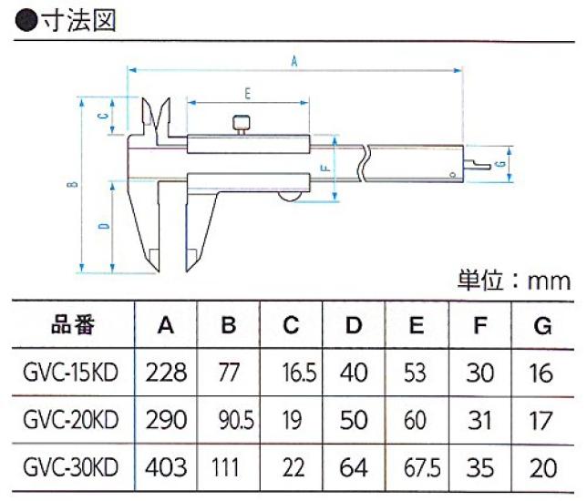 Niigata Seiki SK Silver Standard Quick Step M-Type Caliper, Scale, 300mm, GVC-30KD