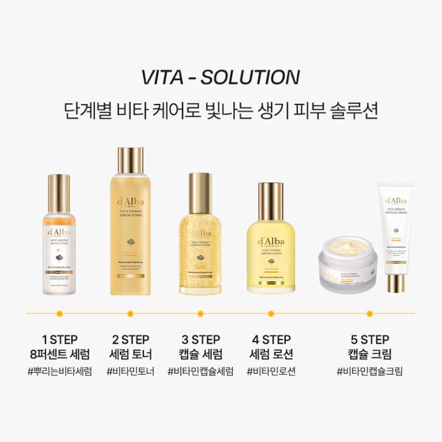 d’Alba Vita Toning Lotion Duo Set 100ml x 2