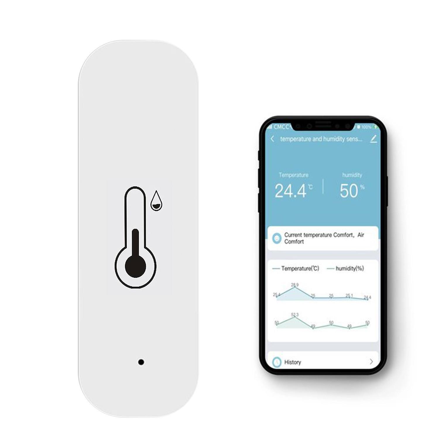 

Датчик температуры и влажности CozyLife WiFi WiFi Temperature Humidity